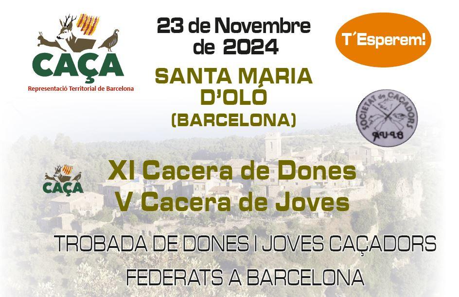 XI Cacera de Dones i  V Cacera de Joves